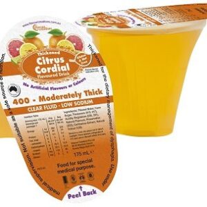 Flavour Creations Citrus Cordial 400 / 3 Moderately Thick 175ml Box/24