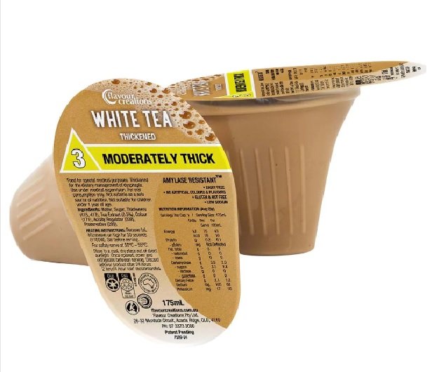 Flavour Creations White Tea 400 / 3 Moderately Thick 175ml Box/24
