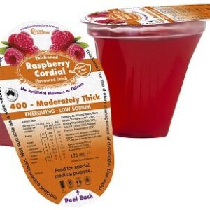 Flavour Creations Raspberry Cordial 400 / 3 Moderately Thick 175ml Box/24