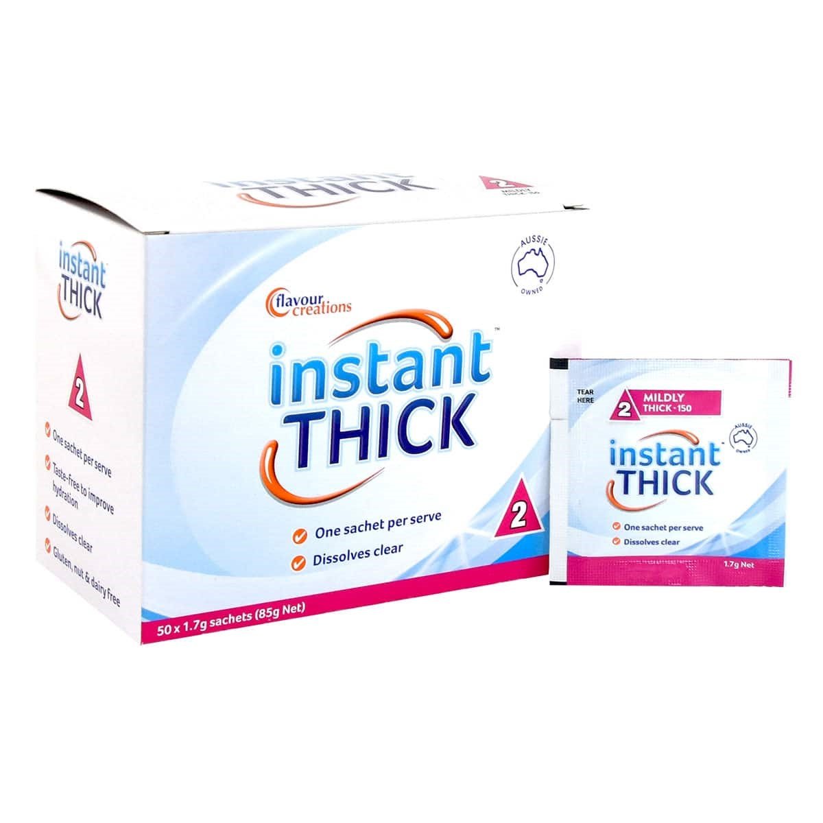 Flavour Creations Instant Thick Powder Sachet LVL2 1.7g Box/50
