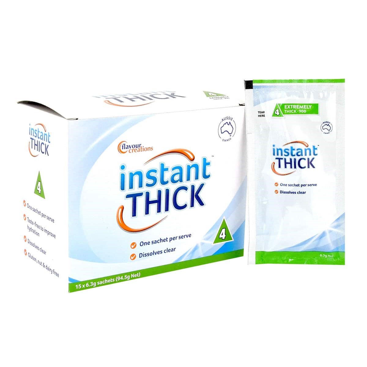 Flavour Creations Instant Thick Powder Sachet LVL4 6.3g Box/15