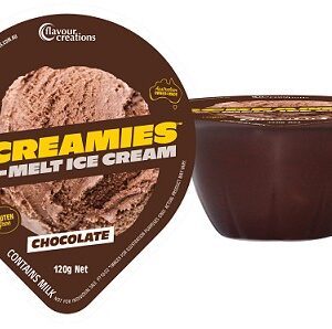 Flavour Creations Screamies No Melt Ice Cream Chocolate 120g Box/36