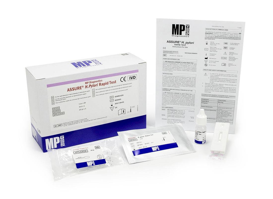 ASSURE H. pylori Rapid Test - Box/20
