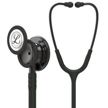 3M Littmann 5811 Classic III Stethoscope - Special Edition Smoke Chestpiece; Black Tube; Smoke Stem And Headset
