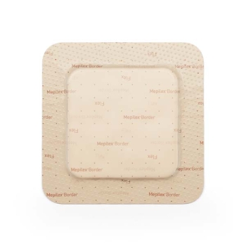 Mepilex Border Flex Square 7.5 X 7.5cm Box/10