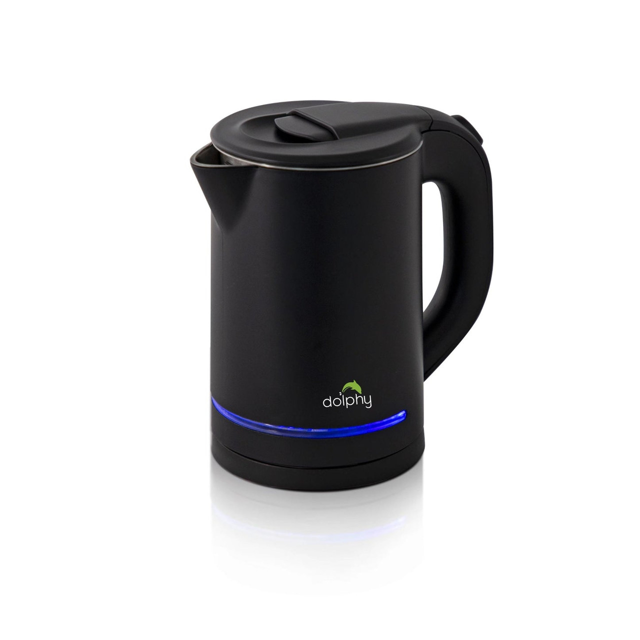 0.8L SS Electric Kettle Matt Black With Light Design SMS-DKTL0046