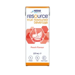 Nestle Resource Fruit Beverage 237ml - Peach, 24 Units