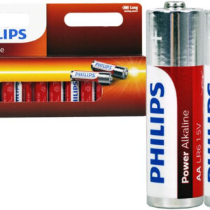 12PCS Philips Long Life Alkaline AA Battery