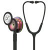 3M Littmann 5870 Classic III Stethoscope - Special Edition Rainbow Chestpiece; Black Tube; Smoke Stem And Headset