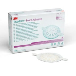 3M Tegaderm High Performance Foam Adhesive Dressing 7cm x 7cm Mini Wrap - Box of 10