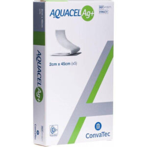 Aquacel Ag+ Extra Ribbon Dressing 1 x 45 cm - Box of 5