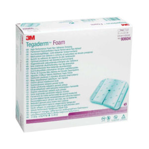 3M Tegaderm High Performance Foam Non-Adhesive Fenestrated Dressing 8.8cm x 8.8cm