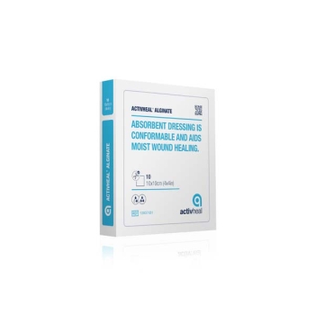 ActivHeal Alginate 5 X 5cm Box/10