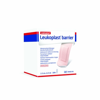 Leukoplast Barrier Dressing Sterile 2.2 Cm X 6.3 Cm Tan Box/100