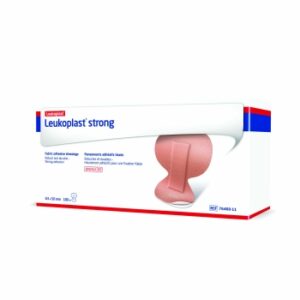 Leukoplast Strong Fingertip Dressing Sterile 50mm X 63mm Tan Box/100