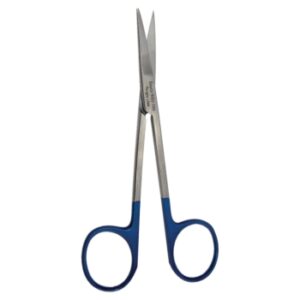Iris Scissors 11.5cm Straight Sayco - Single Use Sterile Each