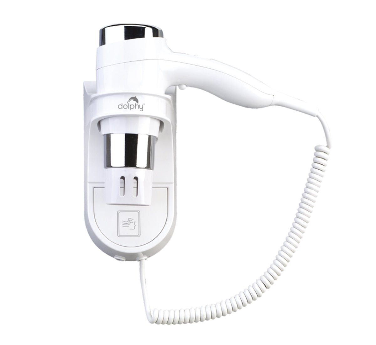 Wall-Mount Hair Dryer 1600W – White
