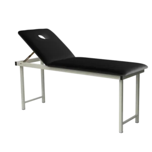 Free Standing Treatment Couch with Face Hole - Black - Pacific Medical