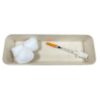 Compostable Injection Tray 20cm X 7cm PKT/125