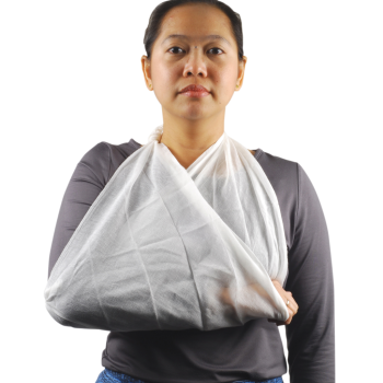 Sling White 110 X 110cm Non-Sterile Calico EA - Image 2