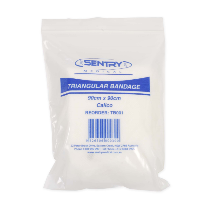 Sling White 110 X 110cm Non-Sterile Calico EA