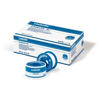 Leukofix Transparent Water-Repellent Polyethelene Tape 1.25cm X 9.2m