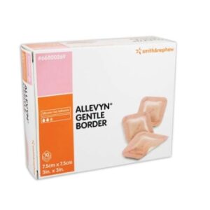 Allevyn Gentle Border Dressing 10 X 10cm Box/10