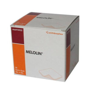 Melolin 5cm x 5cm Non-Adhesive Sterile Dressing - Box of 25