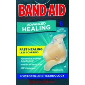 Bandaid Strip Advanced 6 Large Box/6