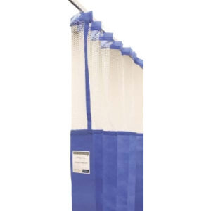 Antimicrobial Medical Curtains with Mesh Top 4.5 X 2.3m - Each