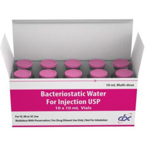 Bacteriostatic Water for Injection USP 10mL Vial - Single