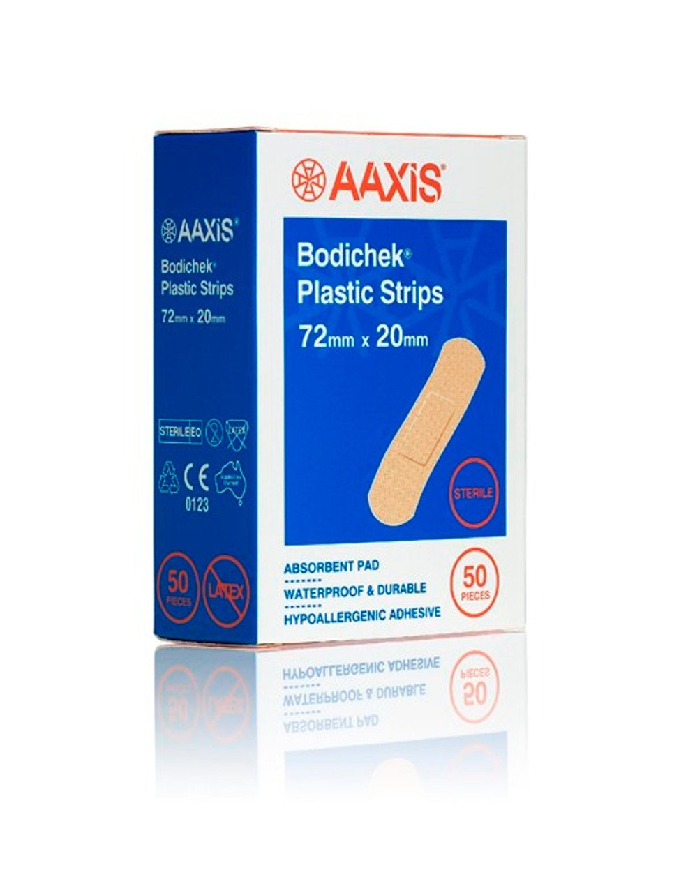 Bandaid Bodichek Plastic Strip - Box of 50