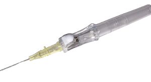 BD Insyte Autoguard IV Catheter 24G x 19mm Yellow - Each