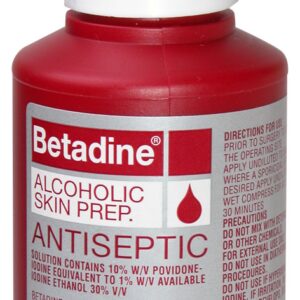 Betadine Alcoholic Skin Prep Antiseptic 100ml, EA