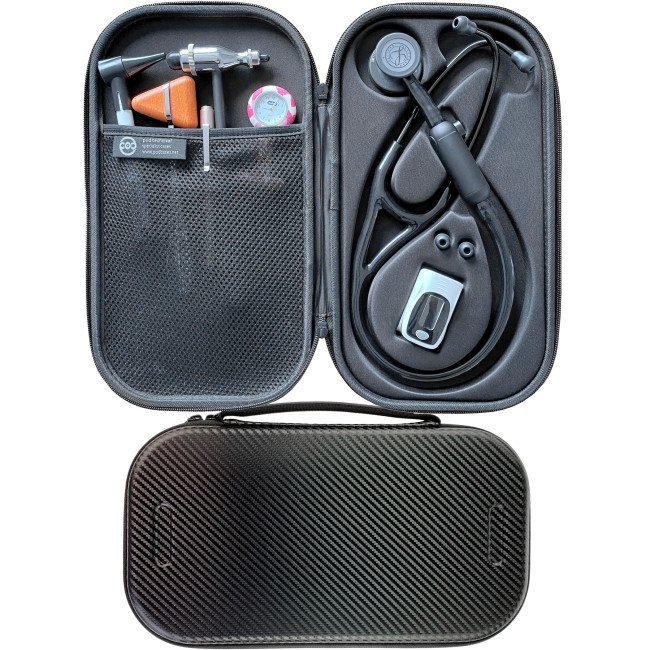 Cardiopod II Stethoscope Case For Littmann Stethoscopes - All Black