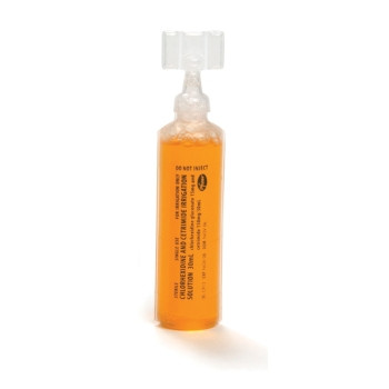 Chlorhexidine 0.05% Cetrimide 0.5% 30ml Ampoules Yellow - Box of 30