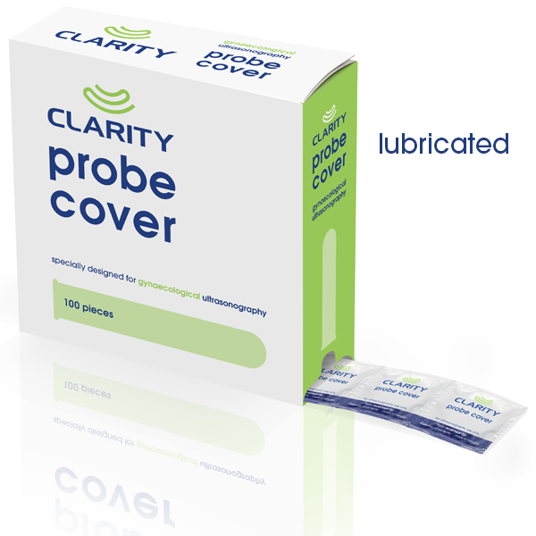 Clarity Lubricated Probe Covers Box/ 100