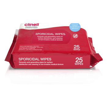 Clinell Sporicidal Wipes - Packet of 25