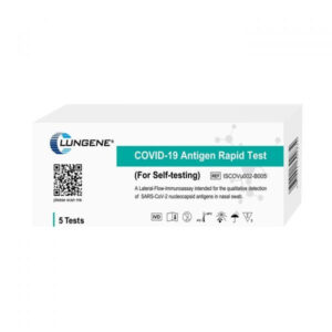 Clungene Covid-19 Rapid Antigen Self Test Nasal Swab 5 Pack, PKT5
