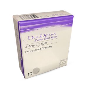 Duoderm Thin Spot Oval Dressing Extra 40mm 4.4cm x 3.8cm - Box of 10