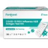 Fanttest(Nasal) RSV /COVID -19 / Influenza A & B 4-in-1 Combo Flu Rapid Antigen Test Kit - 5 Pack