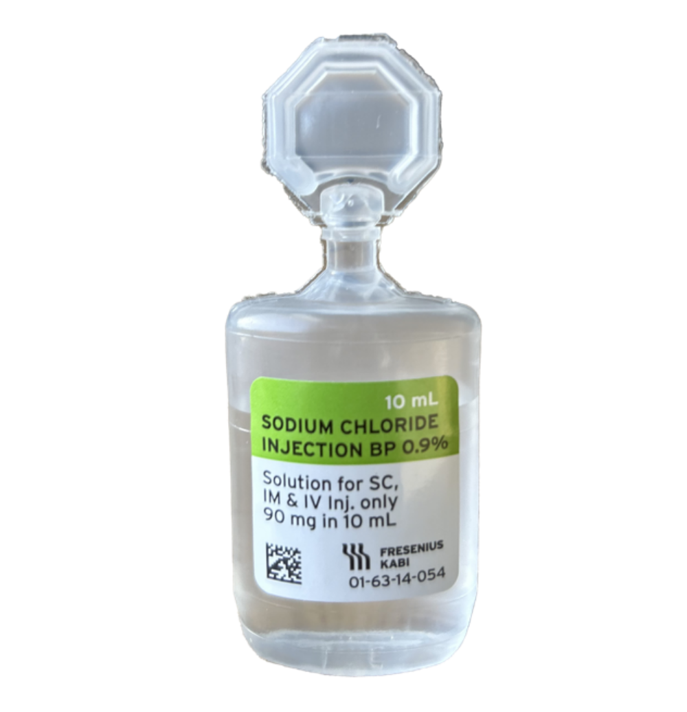 Fresenius Sodium Chloride for Injection BP 0.9% 10ml - Box of 20