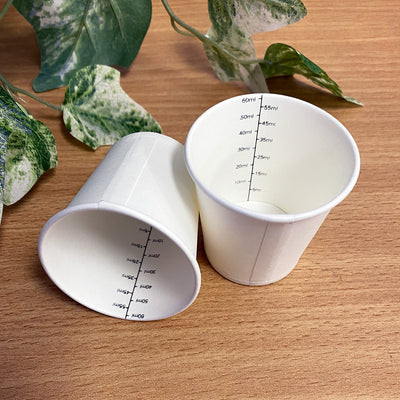 Haines Paper Medicine Cup Graduated - Carton of 2000