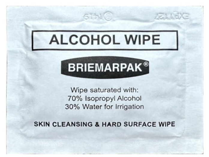 Hard Surface & Skin Cleansing (non woven) Wipe 70% Isopropyl Alcohol
