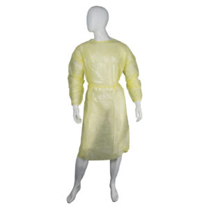 Hospital Grade  Yellow Isolation Gown Unisex - 100 pcs/Ctn