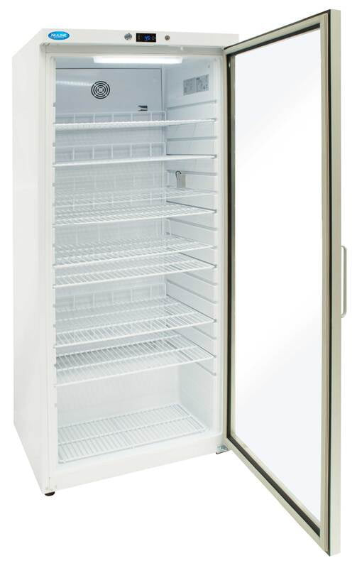 HR600G Pharmacy Refrigerator Glass Door - 570Litres