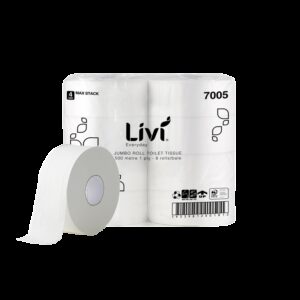 Livi Everyday Jumbo Toilet Tissue 1 Ply 500m