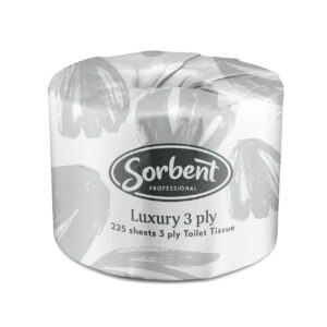 Luxury  225 Sheets 3 Ply Toilet Tissue