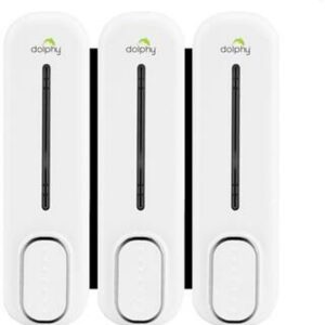 Manual Soap Dispenser 300ml (Pack of 3) - White