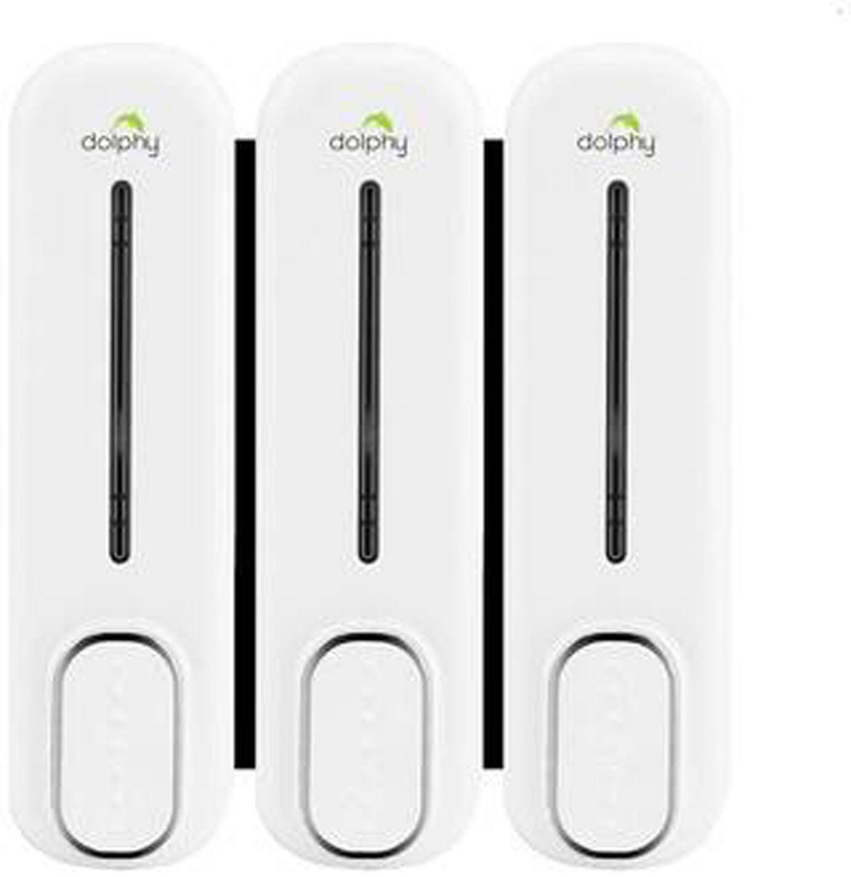 Manual Soap Dispenser 300ml (Pack of 3) - White